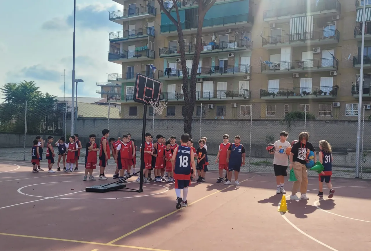 Campo esterno durante il Summer Camp